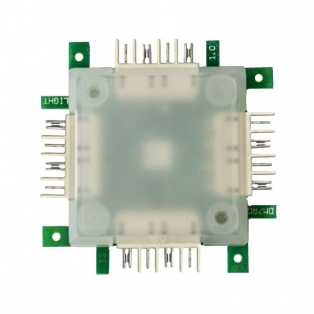 ALLNET BrickRknowledge LED RGB läbipaistev valgusklots, 10-pakk