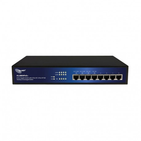 ALLNET ALL8804PoE+ 8-pordiline