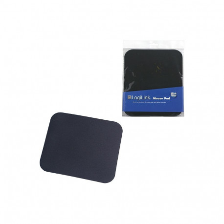 "LogiLink Mauspad 250x220mm Schwarz"