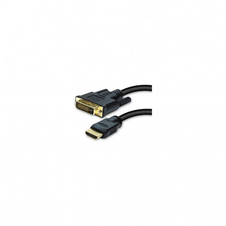 "DVI-D 24+1 > HDMI (ST-ST) 2m Adapterkabel Schwarz"