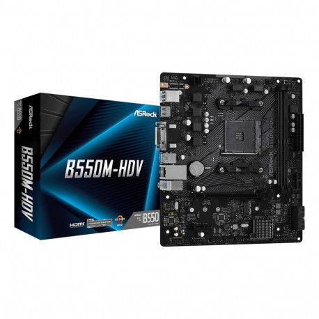 "AM4 ASRock B550M-HDV mATX"