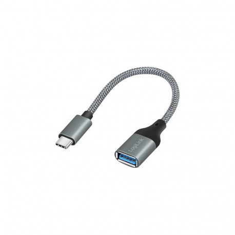 LogiLink USB-C > USB 3.2 (ST-BU) 0,15m hall adapter
