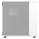 "Midi Fractal Design North Chalk White Window Mesh"