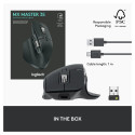 Logitech mouse Master Series MX MASTER 3S ergonomic, graphite
