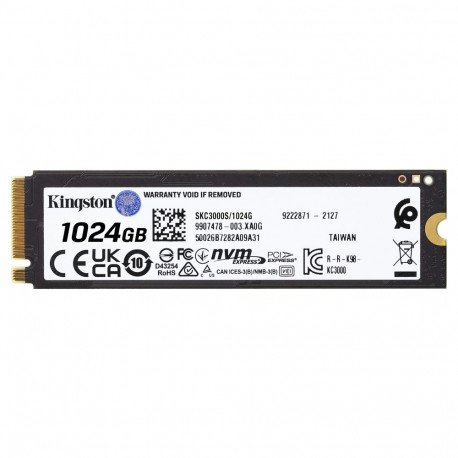 Kingston ssd KC3000 1TB M.2 NVMe PCIe 4.0 x4