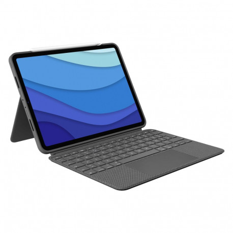 "Logitech Combo Touch DE iPad Pro 11"" 1.Gen. 2.Gen. 3.Gen. - Oxford Gray"