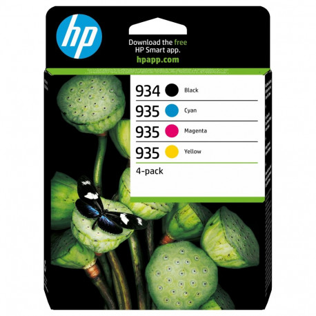 HP 934/935 6ZC72AE tindikassettide komplekt (BK/C/M/Y)