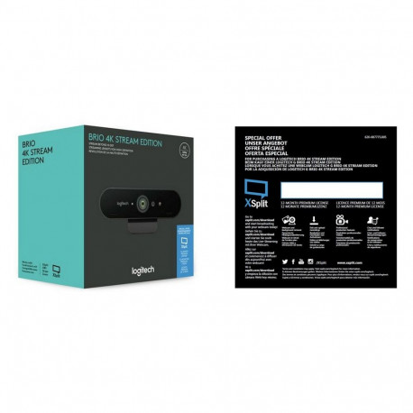 "Logitech Brio 4k Stream Edition 4096 x 2160"