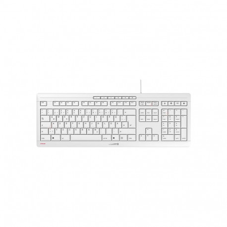 Cherry Stream JK-8500 USB valge QWERTZ DE