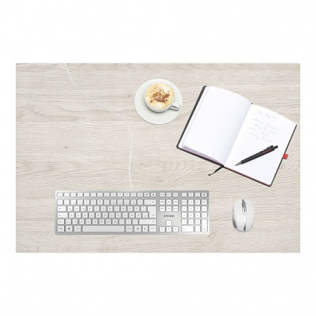 "Cherry Keyboard KC 6000 Slim [DE] silver/white"