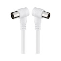 Antenna cable 2.5m RF(F/M), angled