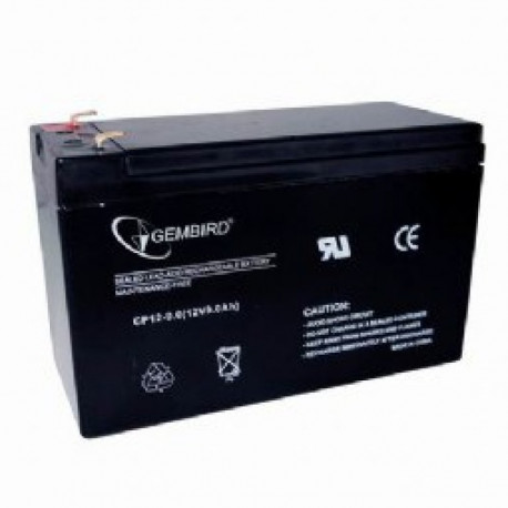 Gembird BAT-12V9AH geelaku universaalne 12V/9AH