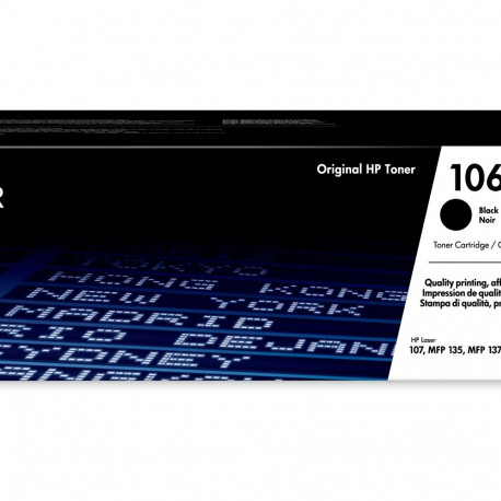 HP 106A must originaal laser toonerkassett