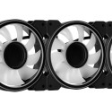 Aerocool Mirage 12 ARGB Pro arvutikorpuse jahutuskomplekt 12 cm must