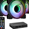 Aerocool Mirage 12 ARGB Pro arvutikorpuse jahutuskomplekt 12 cm must