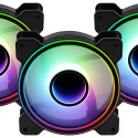 Aerocool Mirage 12 ARGB Pro arvutikorpuse jahutuskomplekt 12 cm must