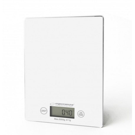 Esperanza EKS002W valge elektrooniline köögikaal