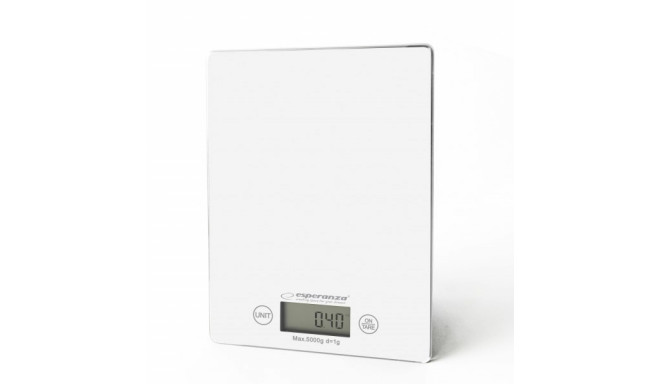 Esperanza EKS002W kitchen scale White Countertop Rectangle Electronic kitchen scale