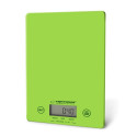 Esperanza EKS002G elektrooniline köögikaal roheline, kollane lauapealne ristkülik