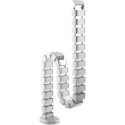 Digitus Flexible cable routing with adjustable length, silver