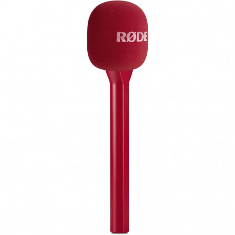 Rode Microphones Interview GO, microphone red, adapter