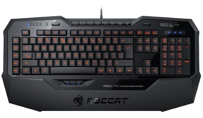 Roccat клавиатура Isku FX RU, черный (ROC-12-911)