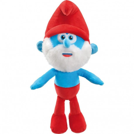 Schmidt Spiele The Smurfs: Papa Smurf Plush Figure, Stuffed Animal