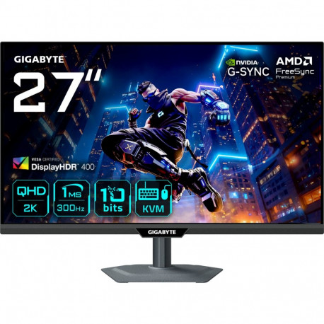 monitor M27Q3 68.6cm (27Zoll) QHD SS-IPS G-Sync ühilduv KVM 300Hz, must