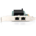Digitus 2 port Gigabit Ethernet, LAN adapter