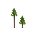 SIKU WORLD dirt roads and forest, scenery