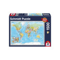 Schmidt Spiele Puzzle The World 1500 -  58289