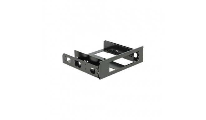 5,25" paigaldusraam 1x 3.5", must