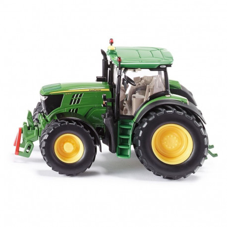 John Deere traktor 6210R, roheline/kollane
