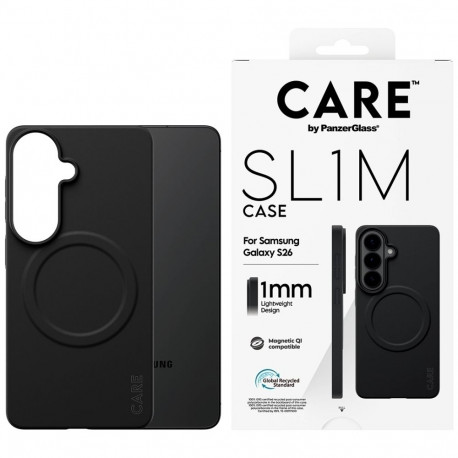 CARE by PanzerGlass SL1M Case for Samsung Galaxy S26 - Black