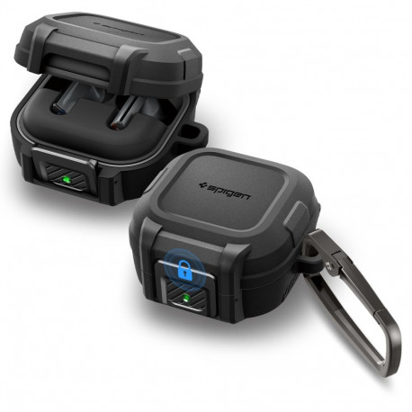 Spigen Lock Fit Case for Samsung Galaxy Buds 4 / 4 Pro - Matte Black