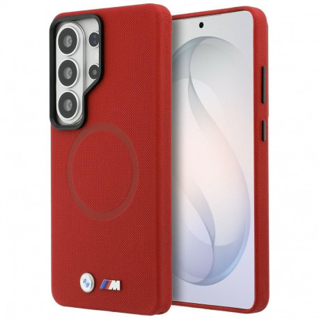 BMW M Metal Logo MagSafe Case for Samsung Galaxy S26 Ultra - Red