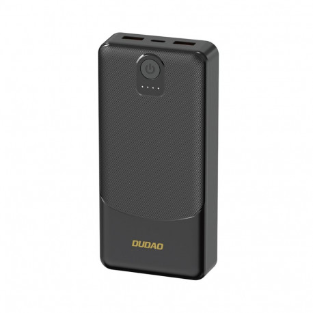Dudao K10Pro Power Bank 2.4A 20000mAh 2 x USB-A - Black
