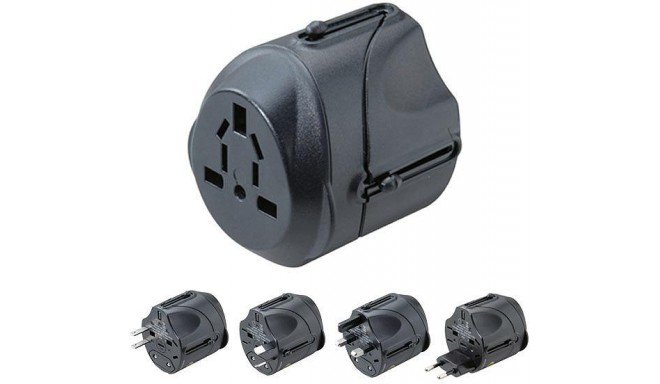 Vivanco reisiadapter AC/AC Multi Travel Adapter (30466)