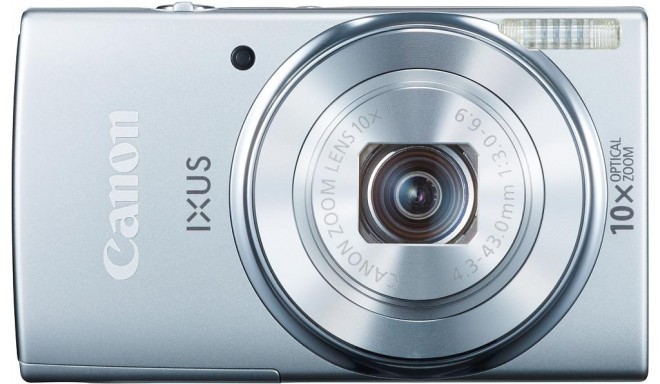 Canon Digital Ixus 155, hõbedane