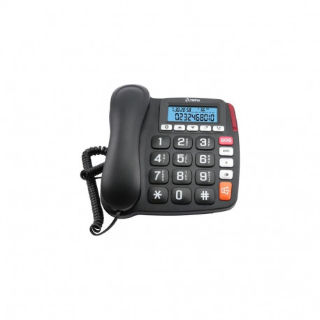 Olympia 4520 Analog telephone Black, White