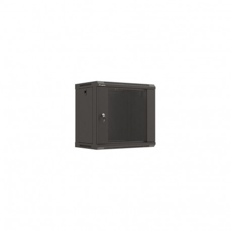 Lanberg WF03-5309-10B rack cabinet 9U Wall mounted rack Black