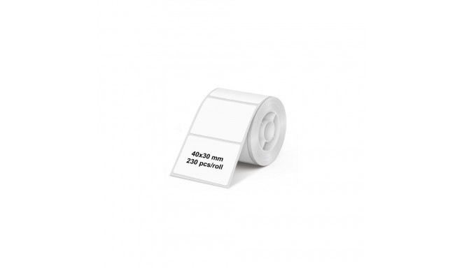 Olympia 6322 printer label Transparent Self-adhesive printer label