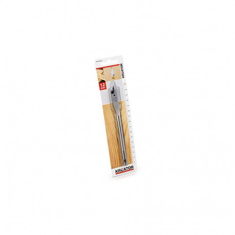 Flat drill for wood 12x152mm Kreator