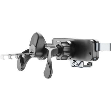 Hoidja Cellular Line Slide Fit, auto ventilaatorisse, must