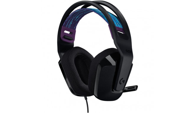 Kõrvaklapid Logitech G335, must