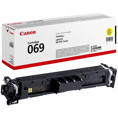 Toonerikassett CANON 069 1900 lehte kollane