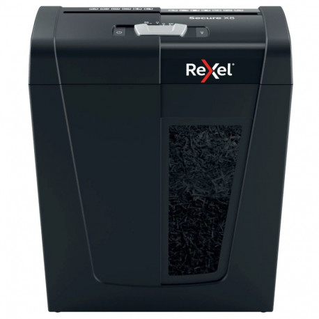 Paberipurustaja Rexel Secure X8 Cross Cut Paper Shredder P4 (4x40mm), 8-lehte, 14L paberikorv