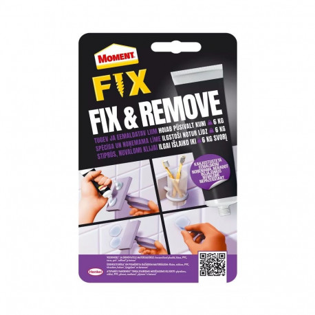 Liim eemaldatav Moment Fix & Remove, 44g