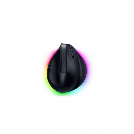 Razer Pro Click V2 Vertical Ergonomic Wireless Mouse RF Wireless+Bluetooth+USB-C, 30000 DPI, Black