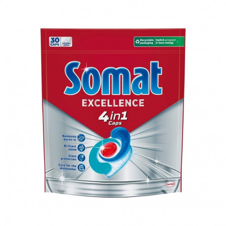 Somat Excellence 4in1 nõudepesumasina kapslid 30pcs